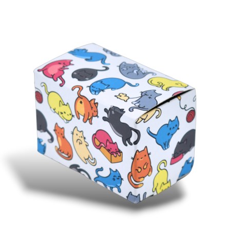 kethaus, krabička s kočičími motivy, krabička na šantu, šanta kočičí, kočičí bylinka